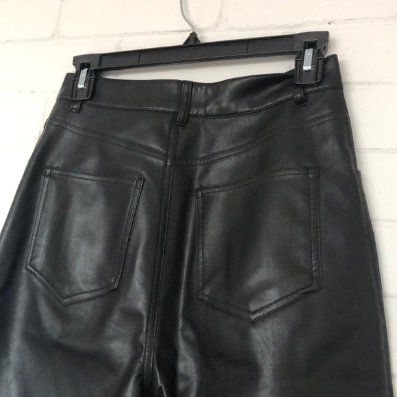 Zara Faux Leather Pants - Picture 6 of 6